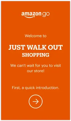 Amazon Go android App screenshot 1