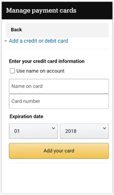 Amazon Go android App screenshot 2