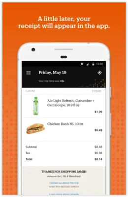 Amazon Go android App screenshot 4