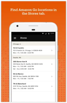 Amazon Go android App screenshot 5